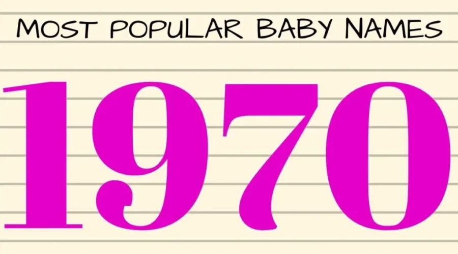 Top Names of 1970