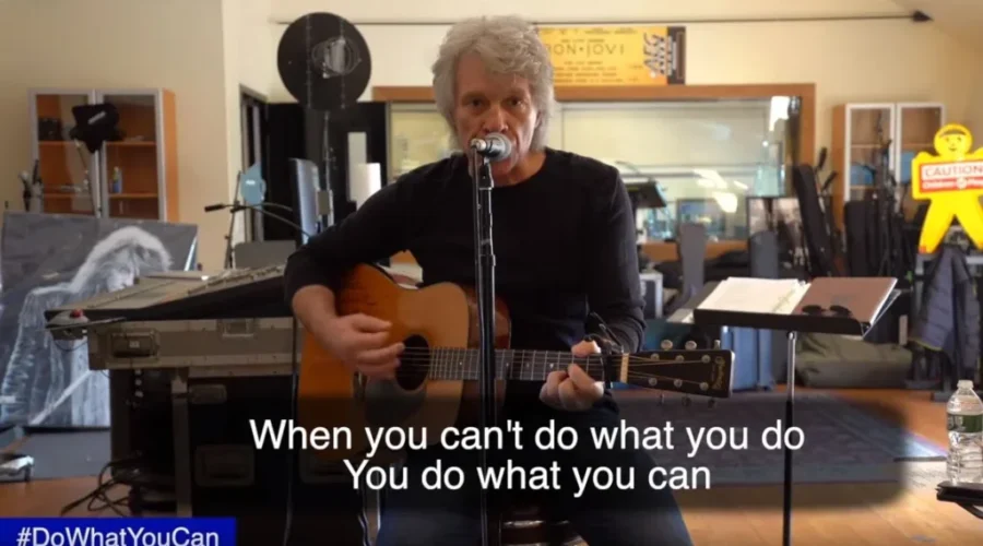 #DoWhatYouCan: Duet with Bon Jovi