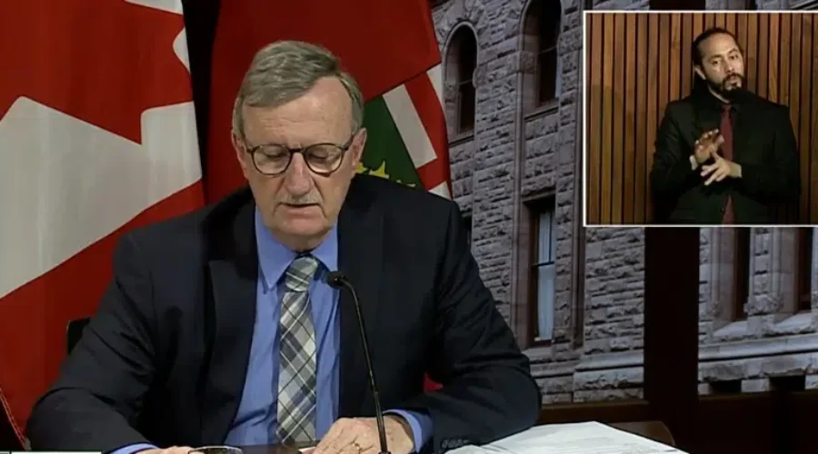 Ontario’s Chief Doctor Retiring