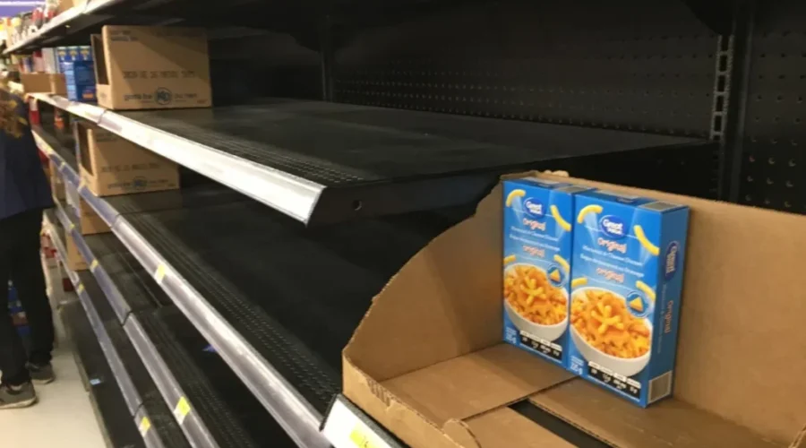Panic-Buying Affecting Food Bank