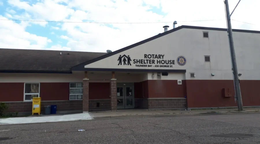 Company Donates Money To Shelter House