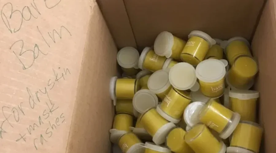 Local Business Helps Nurses With Mask Irritation