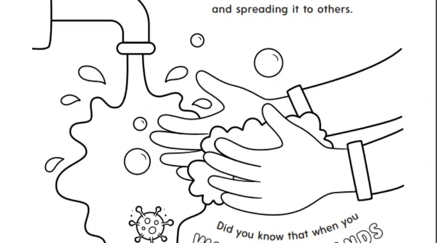 Coronavirus Colouring Book