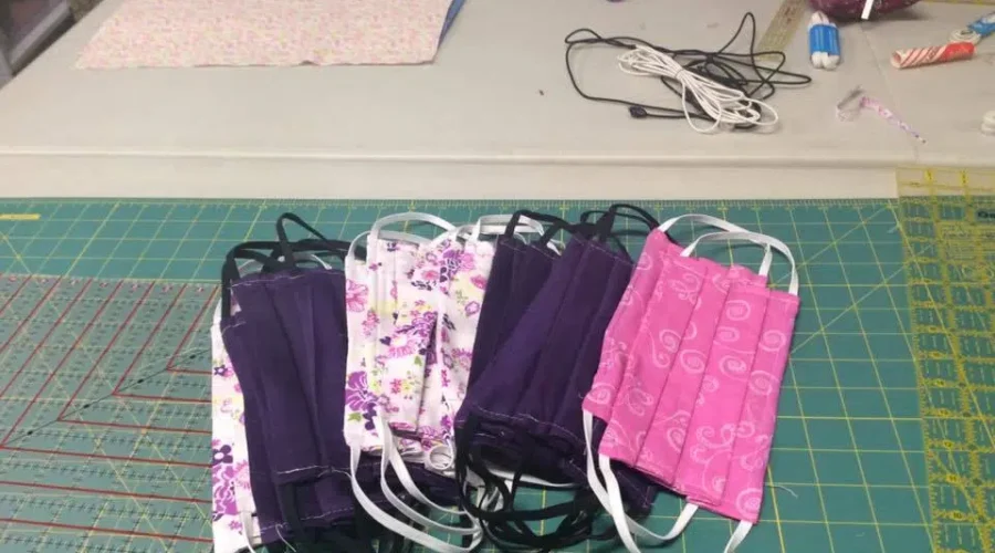 Group Makes Masks For Health Care Workers