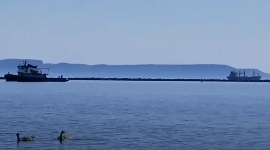 VIDEO: Ships At Thunder Bay Join International Cause