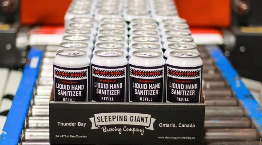 Sleeping Giant Sees Success In Sanitizer