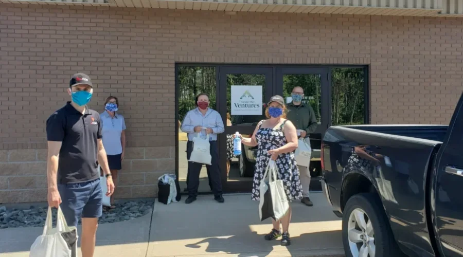 Local Businesses Get PPE