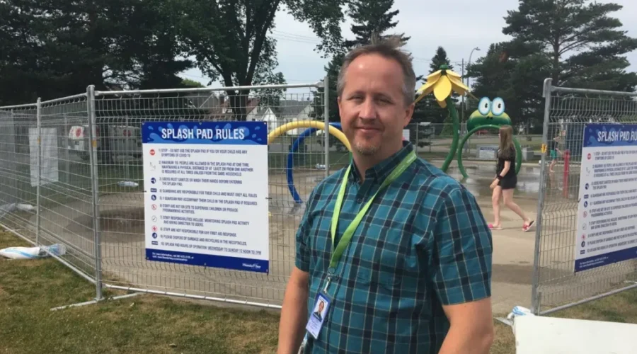 VIDEO: Splash Pads Turned On For The Summer