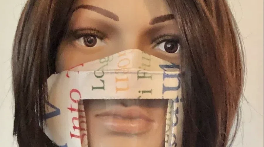 Local Woman Makes Clear Masks