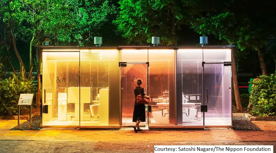Transparent Public Restrooms!?