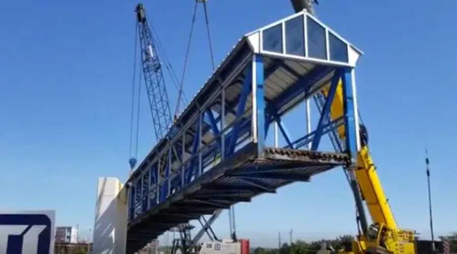 Marina Park Overpass Now Removed
