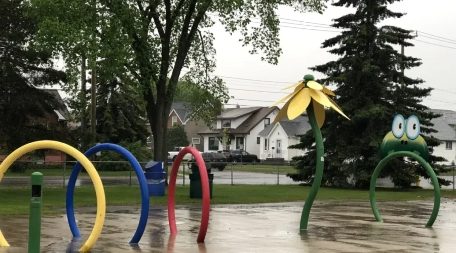 Two Splash Pads Open Until Labour Day