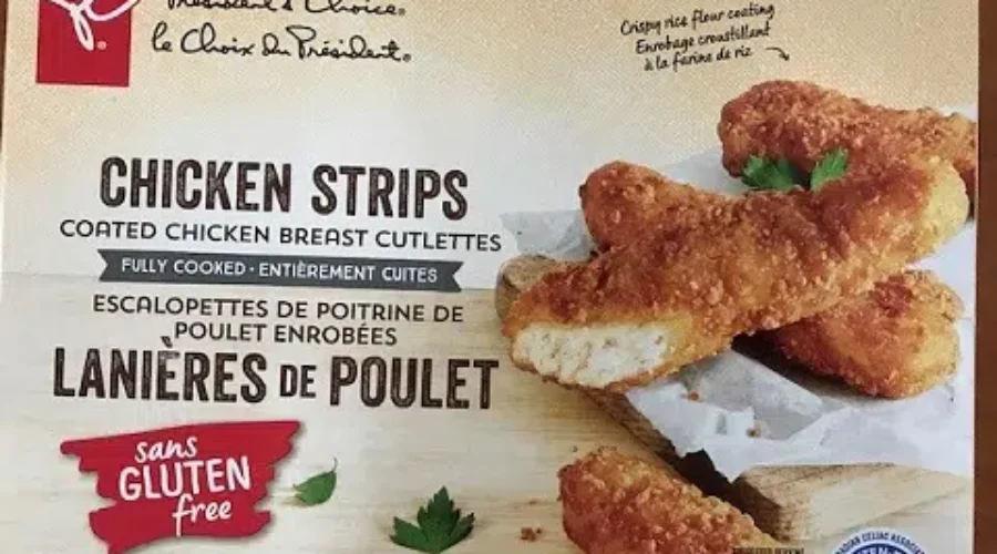 Certain PC Chicken Strips Recalled