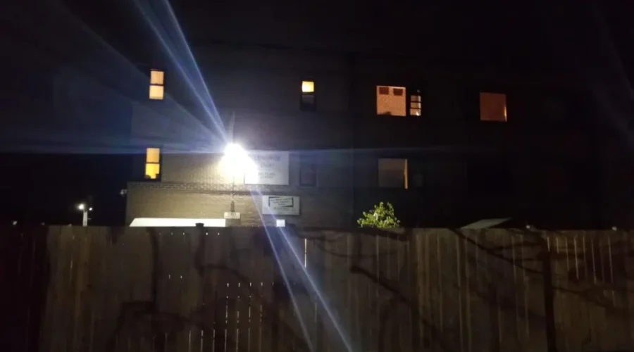 Fire Leaves Residents In Cold Briefly