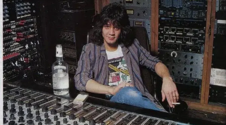 Watch: A Tour of Eddie Van Halen’s Home Studio