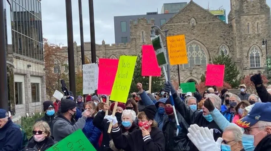 UPDATE: Angry Homeowners Rally At City Hall
