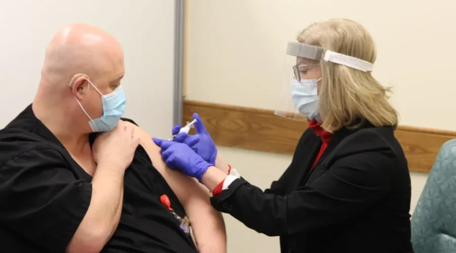 LTC Residents Get Initial Vaccine Dose