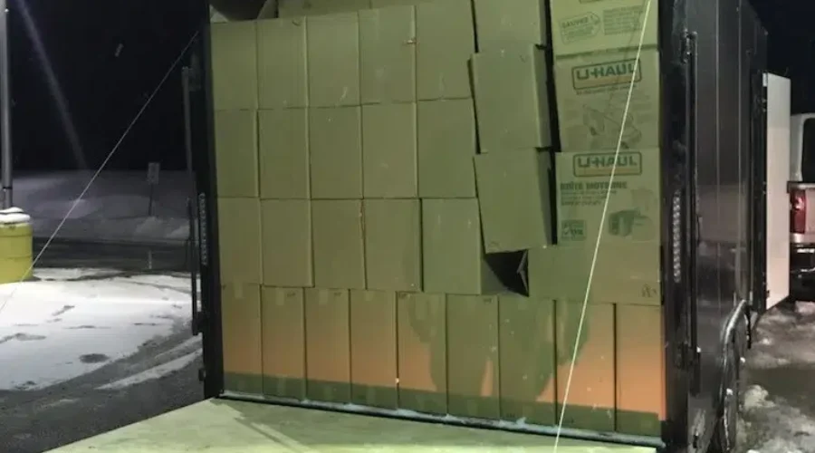 Traffic Stop Finds Contraband Cigarettes