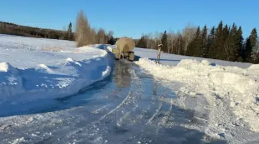 Golf Course Now A ‘Winter Wonderland’