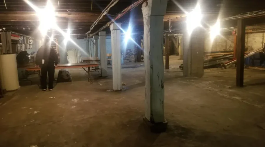 Cool Basement Perfect For Boxing: Panetta
