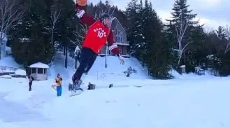 WATCH: Most Canadian Slam Dunk Ever!
