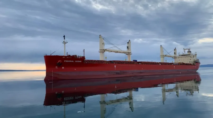 Port Welcomes First ‘Salty’ Ship