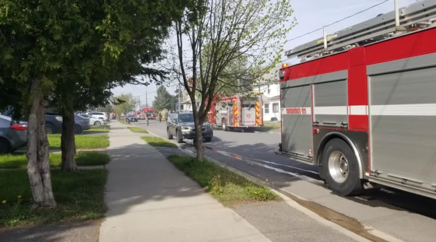 Crews Tackle North Side Garage Fire