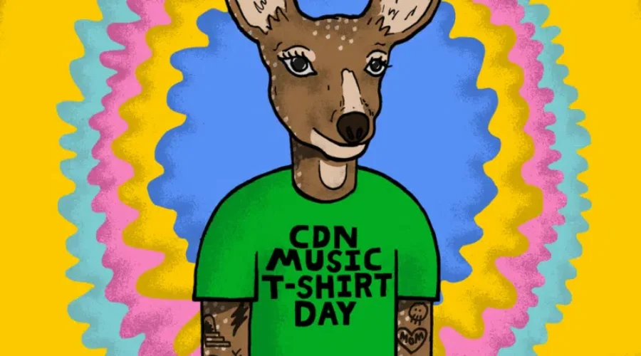 Canadian Music T-Shirt Day!