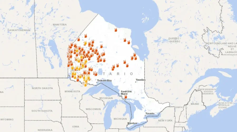 MNRF: 28 New Fires Confirmed Thursday