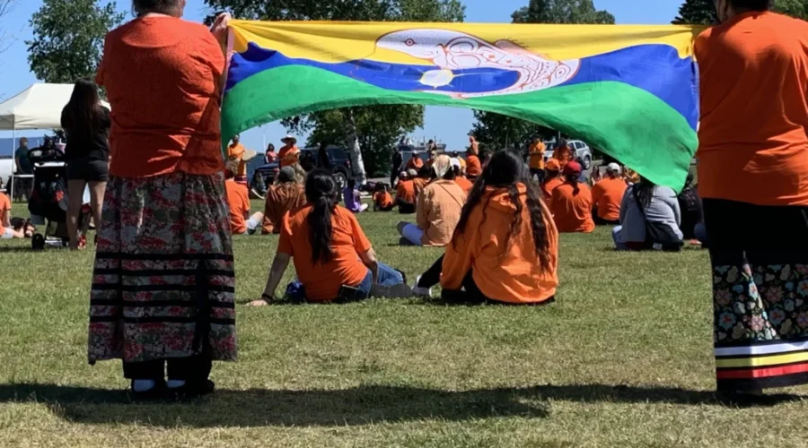 Protesting Canada Day