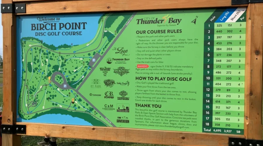 Northern Ontario Disc Golf Championship In Thunder Bay