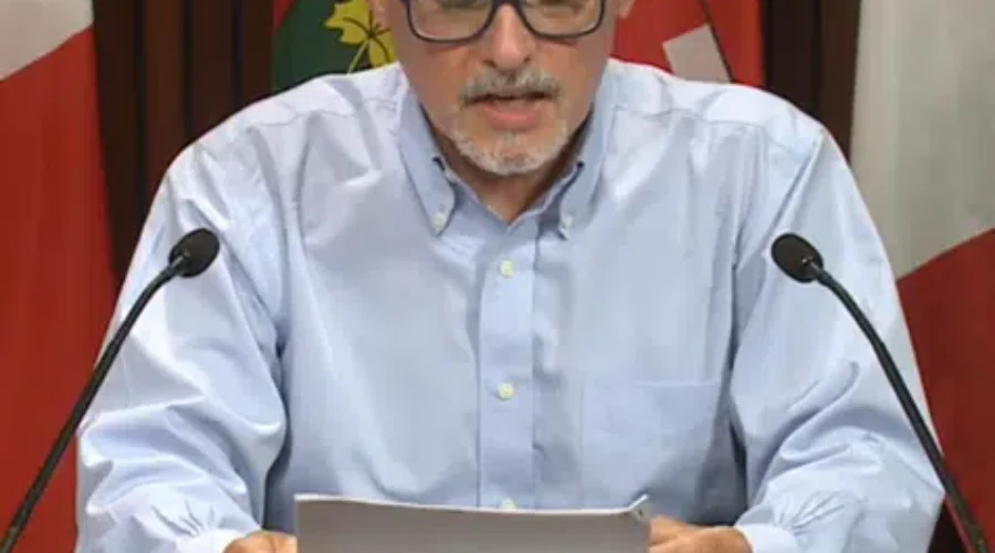 Chief Medical Of Health Makes A Call For Arms