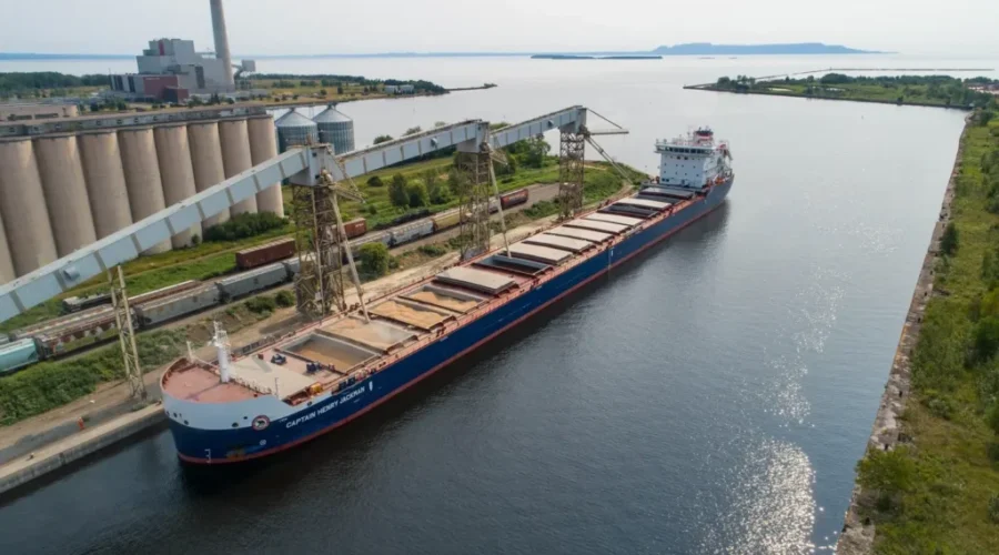 Port Sees New Grain Cargo Record
