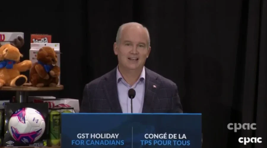 Conservatives Promise ‘GST Holiday’ If Elected