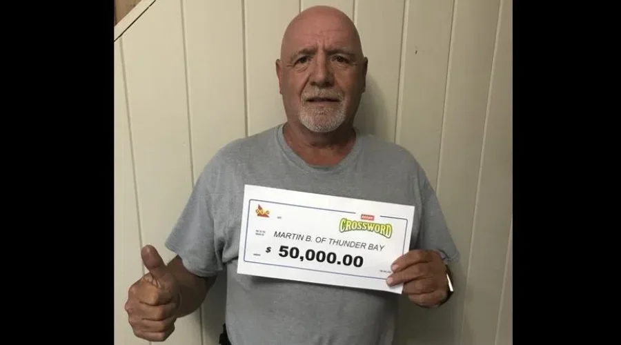 Thunder Bay Man Wins $50K Top Prize