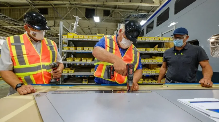 Premier Ford Visits Alstom Plant
