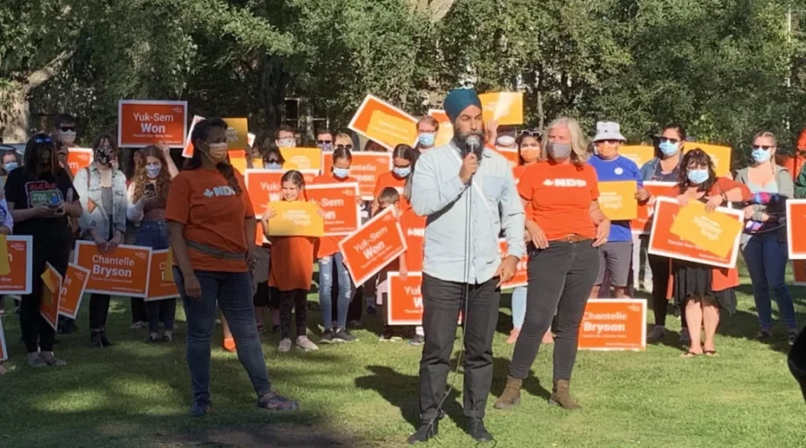 Second Campaign Visit For NDP Leader