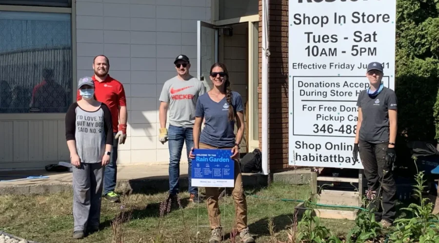 Local Groups Partner To Build Rain Garden