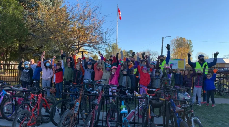 Chilly Rides, Active Minds At CD Howe Public School