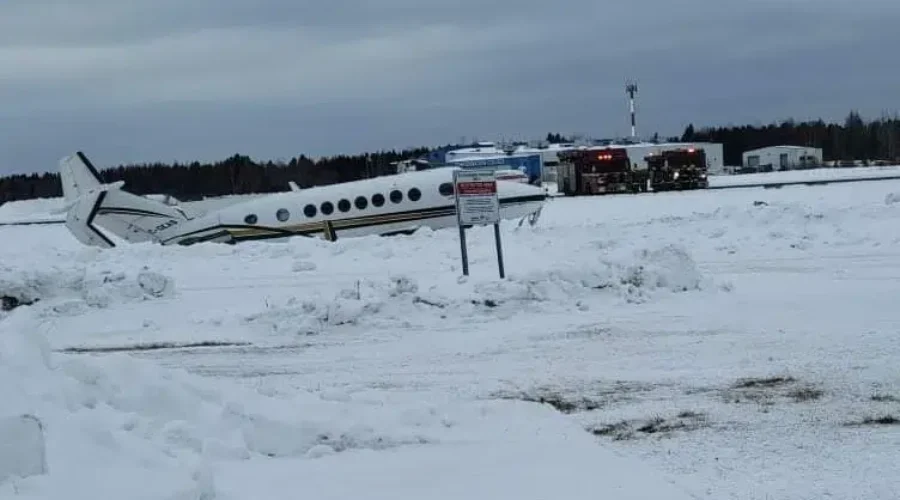 No Injuries In Plane Crash