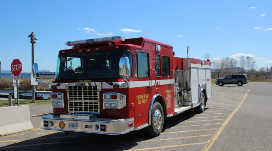 Fighting Flames In The North End