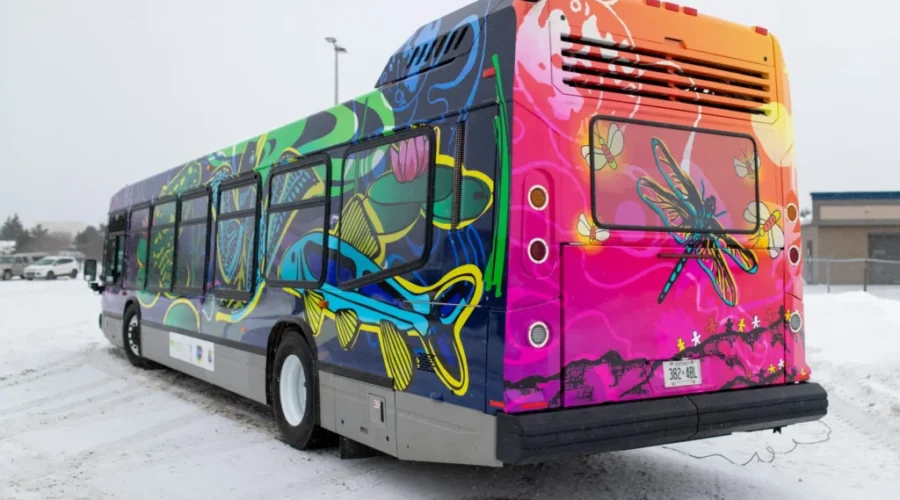 New City Bus Artwork Is Simply Stunning