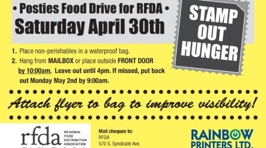 RFDA’s Stamp Out Hunger Campaign Is Back