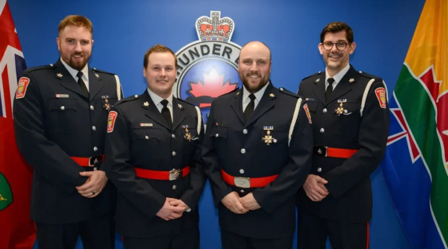 Thunder Bay Officers Recognized For Bravery