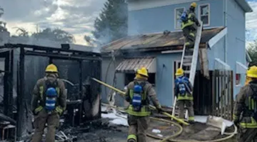 Broadway Ave Fire