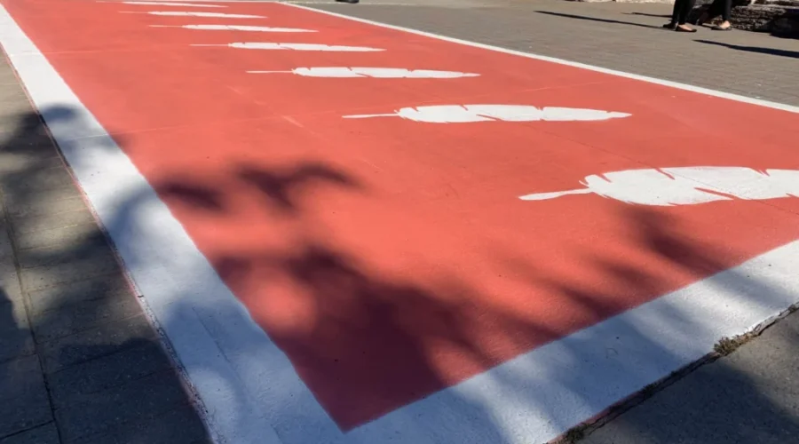 Crosswalk Dedicated At LU For Truth and Reconciliation