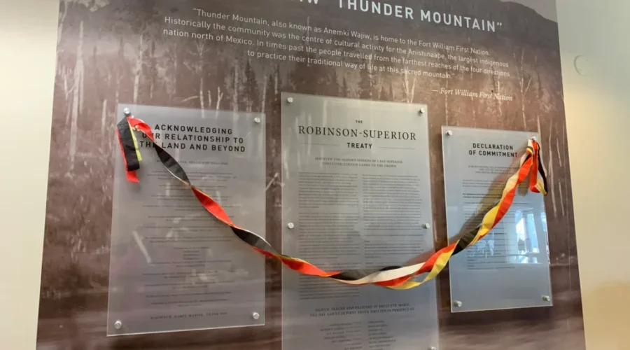Indigenous Recognition Wall Unveiled in Thunder Bay
