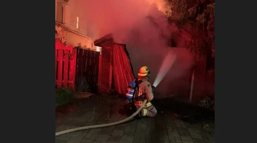 A Pair of Fires Kept TBFR Busy