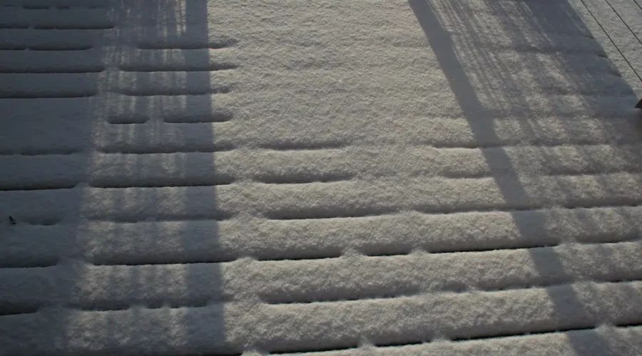 How icy is your deck?