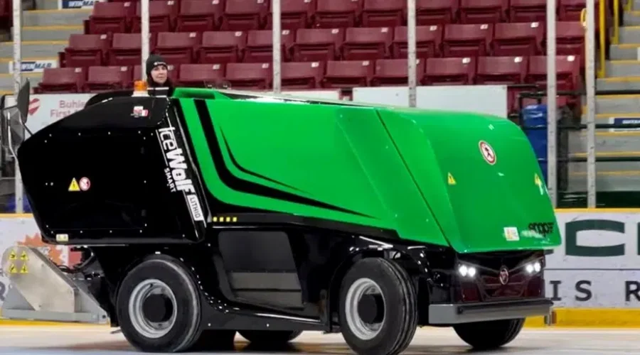 City Unveils New Electric Zamboni